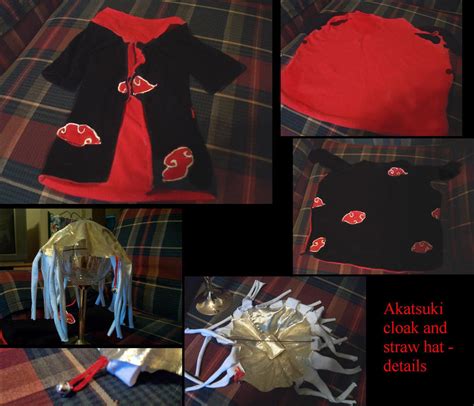 Akatsuki Cloak Details By Sapphireitrenore On Deviantart