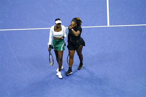 Serena Venus Williams Lose In 1st Round Of Us Open Doubles Wtop News