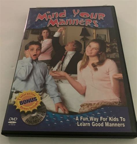Pin On Mind Your Manners Dvd