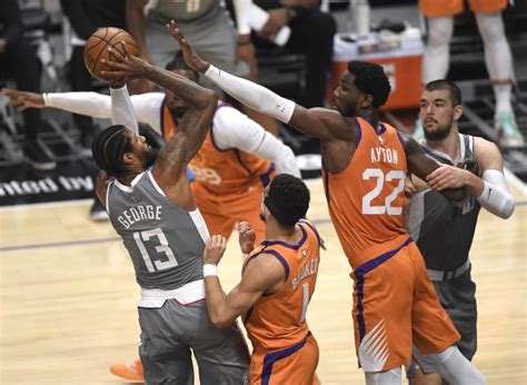 Nba Playoffs Suns Stifle Clippers In Game 4 Of Western Conference Finals