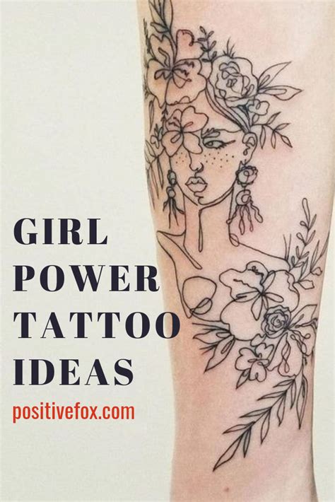 Girl Power Tattoo Ideas Fight Like A Girl Best Feminist Tattoos