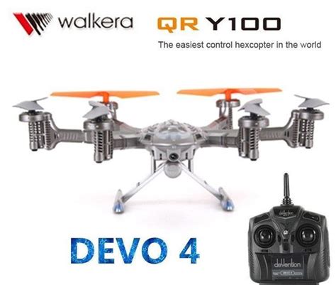 Walkera Qr Y100 Devo 4 Hexacopter 6 Blade Wififpv Drone Hd Camera