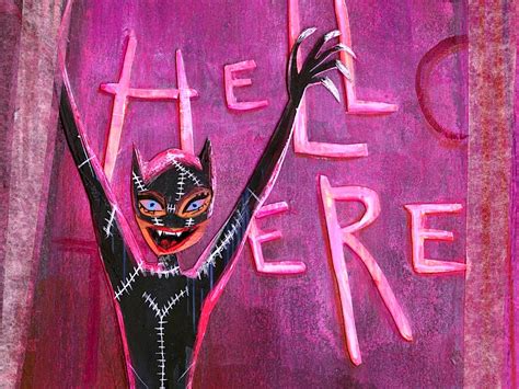 Catwoman Hell Here By Jennifer Ely On Dribbble