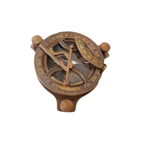 antique brass sundial compass nautical ts and decor by erakart