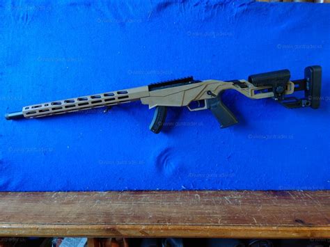Ruger Precision Rimfire Cerakote Fde 22 Lr Rifle New Guns For Sale