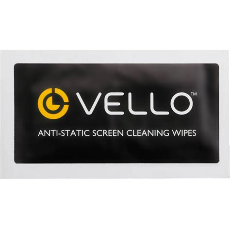 .concern — it can silently coat a computer's screen or a monitor and disrupt the screen's colors or cleaning a screen requires a bit more of a delicate touch than the rest of your electronics. Vello Anti-Static Screen Cleaning Wipes (5-Pack) SCP-105 B&H