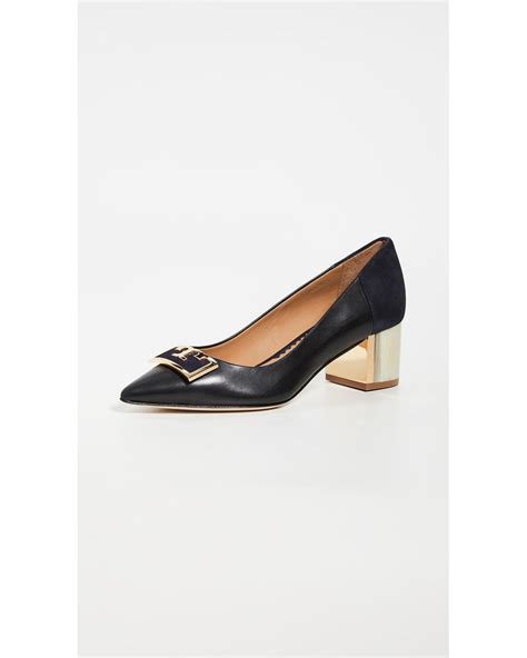 Tory Burch Gigi Mm Pointy Toe Pumps In Black Lyst