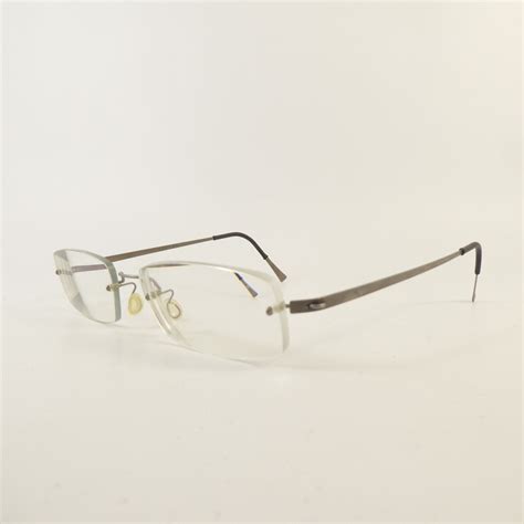 Lindberg Spirit Titanium 075 2082 Rimless G8395 Used Eyeglasses Glasses Frames Ebay