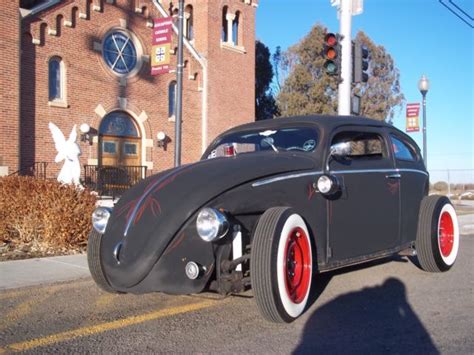 Volkswagen Beetle Classic Chopped 1962 Flat Black For Sale 41433693