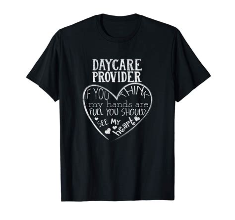 If You Think My Hands Are Full Daycare Provider T Shirt Teevimy