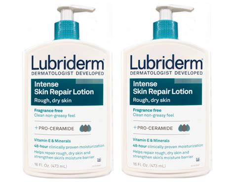 Lubriderm Intense Skin Repair Lotion 16 Oz 2 Pack