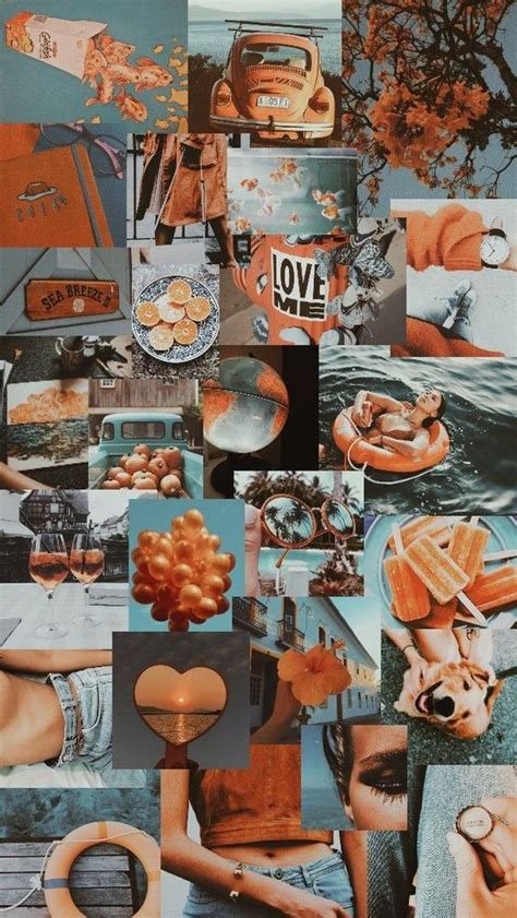 Maybe you would like to learn more about one of these? Orange Aesthetic Collage Wallpapers