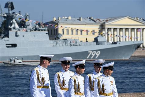 Russia Marks Navy Day With Grand Parade In St Petersburg And Other