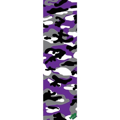 Mob Skateboard Grip Tape Sheet 9 X 33 Camo Purple Perforated
