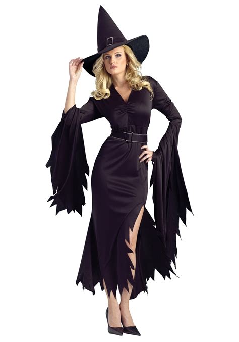 Dark Gothic Witch Costume Womens Witch Halloween Costume
