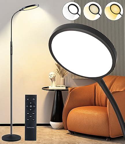 Joofo Floor Lamp Led Floor Lamp Remote And Touch Control