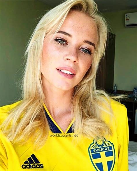 100 Photos Of Hot Female Fans In Fifa World Cup 2018 Hot Football Fans Swedish Girls World Cup