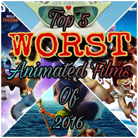 Top 5 Worst Animated Films In 2016 Star Reviews