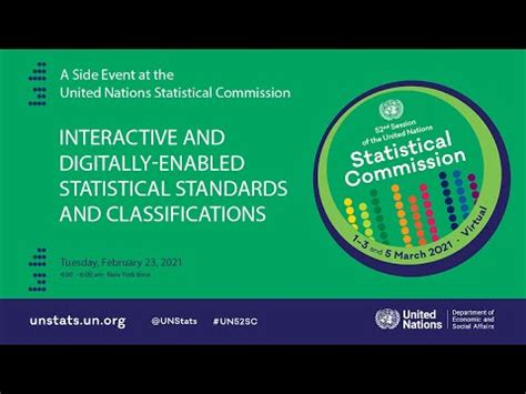 Interactive And Digitally Enabled Statistical Standards And