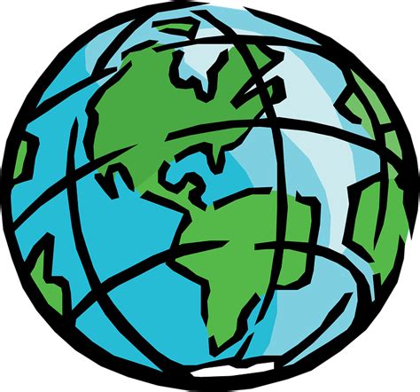 Globe Sphere Earth · Free Vector Graphic On Pixabay
