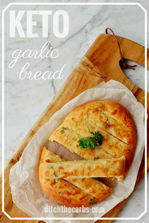 (keto diet app) launch gallery. Cheesy Keto Garlic Bread - using mozzarella dough