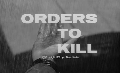 Orders To Kill Blu Ray Paul Massie Lillian Gish
