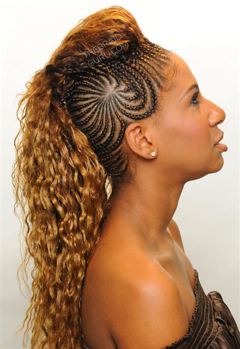They are small and are a great look. Braid Gallery - The Braid Guru