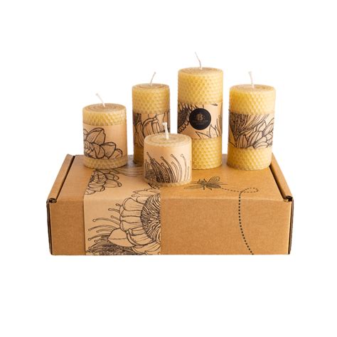 Buy Beeswax Candle T Pack Online Beechworth Honey