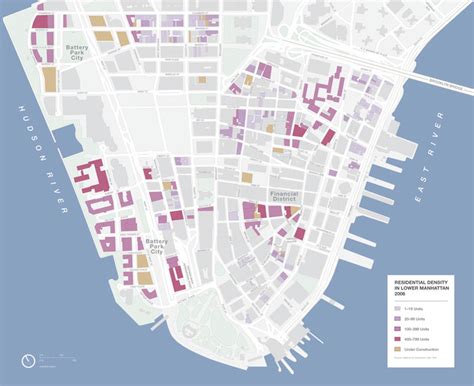Lower Manhattan Map Manhattan • Mappery