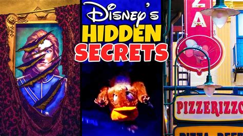 Top 7 Hidden Secrets At Walt Disney World Youtube