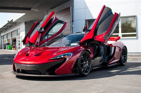 Cars Mclaren P 1 Supercar Supercars Volcano Red Wallpapers Hd