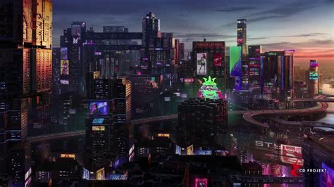 Cyberpunk 2077 Night City Wallpaper Cyberpunk 2077 Info And Game