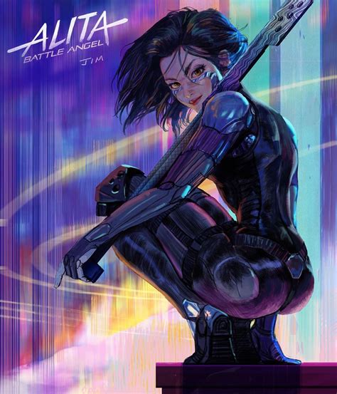 Alita Battle Angel ⚡️follo Alita Battle Angel Manga Battle Angel Alita Cyberpunk Art