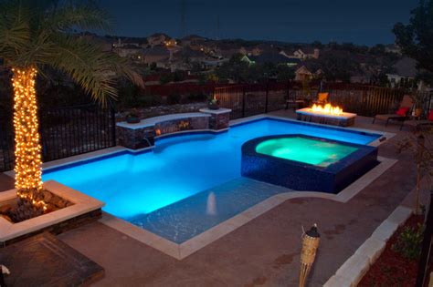 Luxury Backyards Traditional Pool Austin By Cody Pools Inc