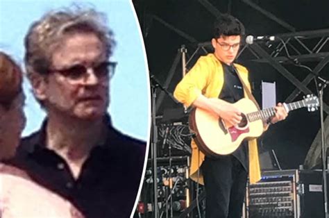 Colin Firth Overcome With Pride As Son Luca Makes Isle Of Wight Festival Debut Daily Star