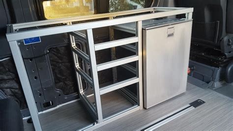 Cost And Weight Of Our 8020 T Slot Sprinter Van Cabinets Ourkaravan