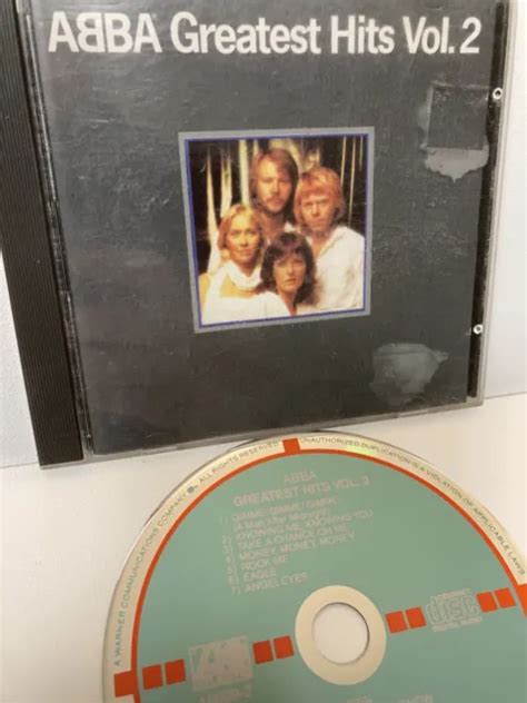 Abba 1983 Target Cd Greatest Hits Vol 2 West Germany 800012 2 01 15