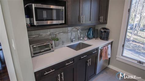 The quartz leads the way if you want the look of stone for your countertops, whereas corian offers a more. Organic White Quartz Kitchen Countertops | Marble.com