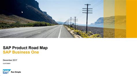 Sap Business One Road Map 122017