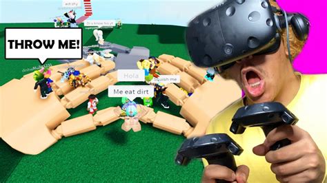 Roblox Vr Hands Roblox Virtual Reality Youtube