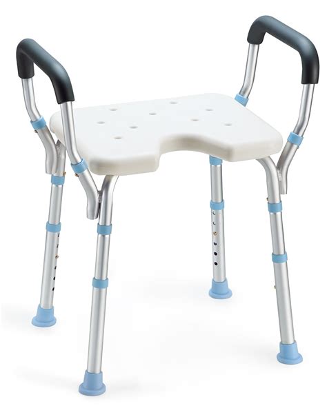 Buy Oasisspace Adjustable Shower Chair With Arms For Inside Shower
