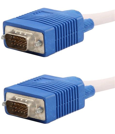 Indiashopers 5m White Vga Cable Buy Indiashopers 5m White Vga Cable