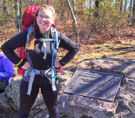 A 15 Year Old Girl Is Very Close To Breaking An Appalachian Trail