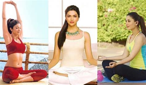 Who Are The Bollywood Celebrities Practicing Yoga Ph