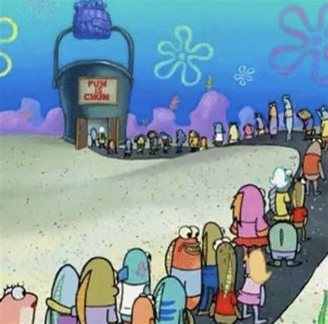 The chum bucket consists of a dining area, a laboratory (marked kitchen from the outside), a room with a giant video screen. Chum Bucket Español - Chum Bucket Spongebob Magnet ...