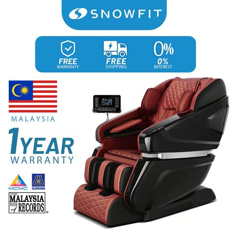 snowfie multifunctional smart full body massage chair shopee malaysia
