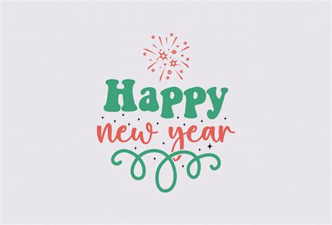 Happy New Year Graphic By Design Hub99 · Creative Fabrica