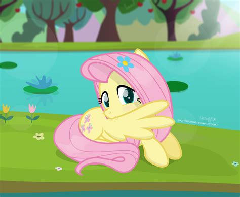 1586429 Safe Artistshutterflyeqd Fluttershy Pegasus Pony Cute