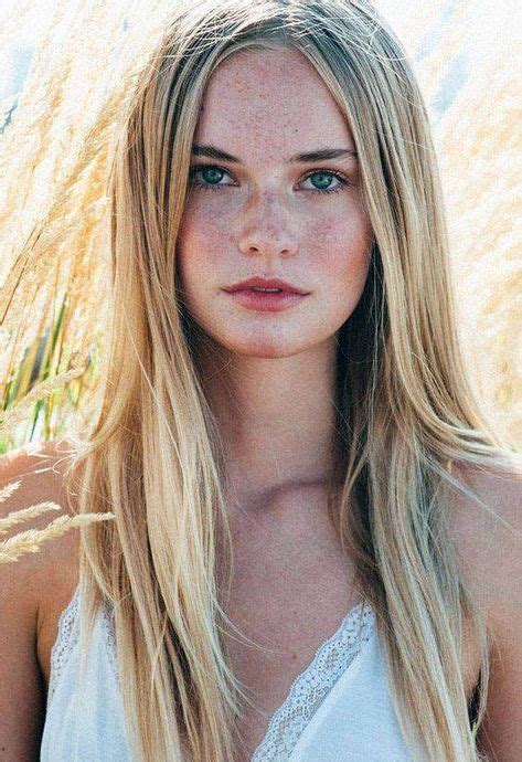 Erin Heatherton Freckles Girl Beautiful Blonde Beauty