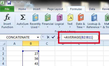 Fix numbers that don't add up. How to Calculate Average in Excel 2010 - Solve Your Tech